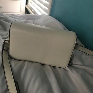 White purse